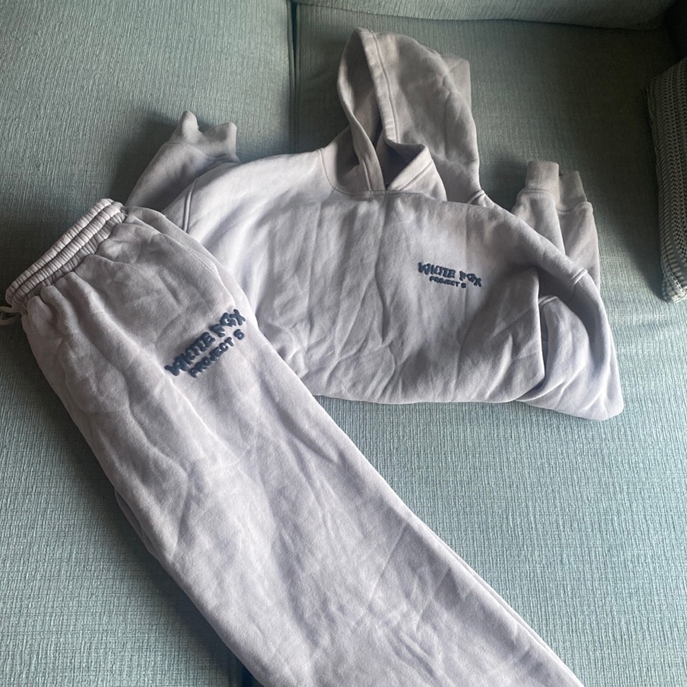 White Fox sweatsuit